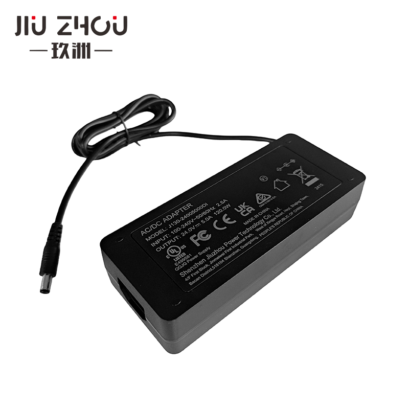 24V5A電源適配器桌面式FCC認證jiuzhou power廠家